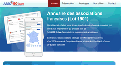 Desktop Screenshot of annuaireassociations.fr